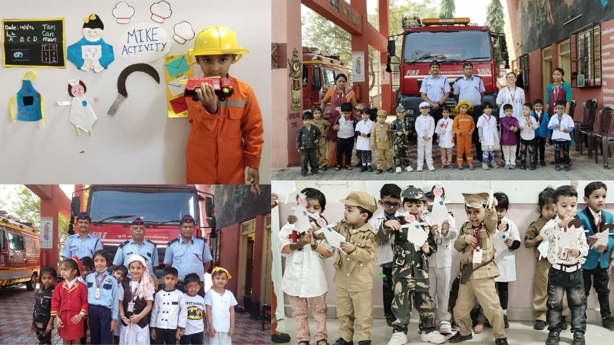 Pre School Pune Organize Interactive Activities to Teach Students About Community Helpers