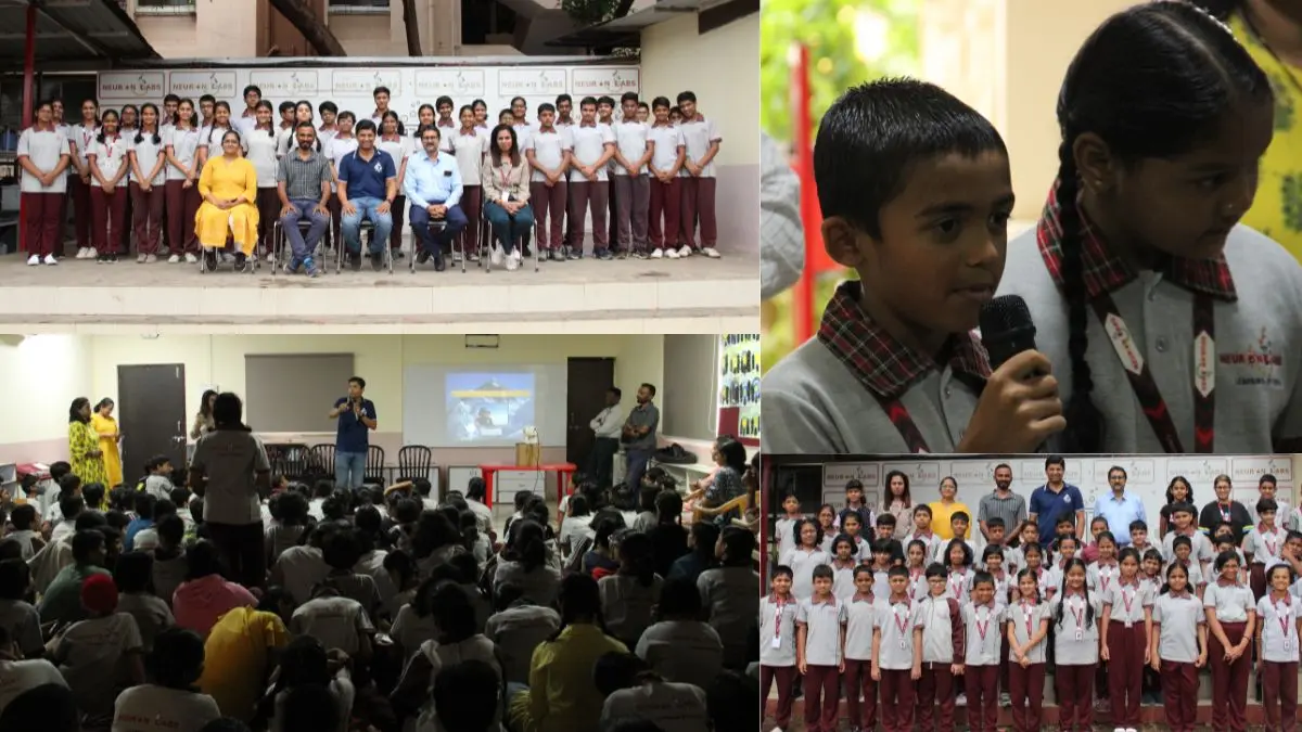 How Giripremi’s Summit Talk Motivates Students at Primary School in Pune