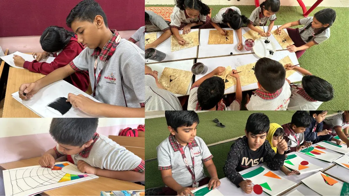 How Art Exhibits Encourage Creative Thinking At Schools in Dhanori